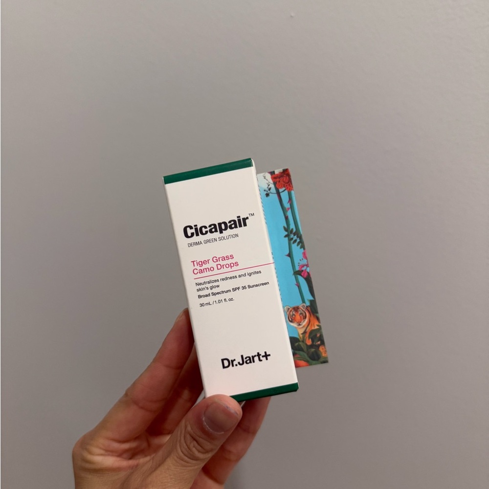 NWT Dr. Jart+  Cicapair ™ Tiger Grass Camo Drops Color Corrector SPF 35